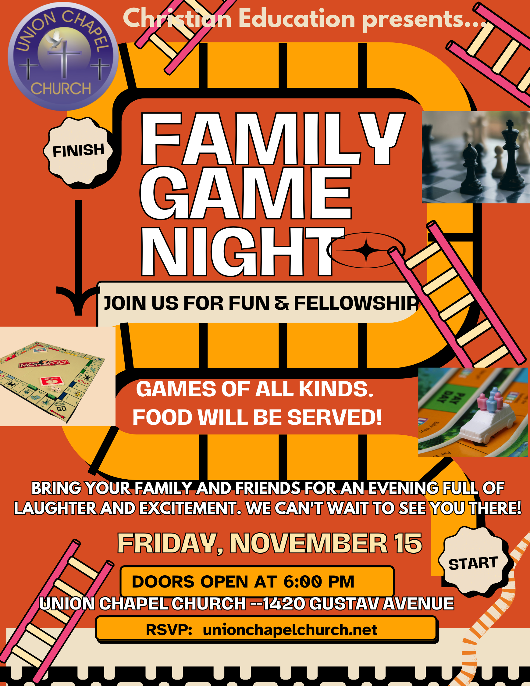 Game night flyer